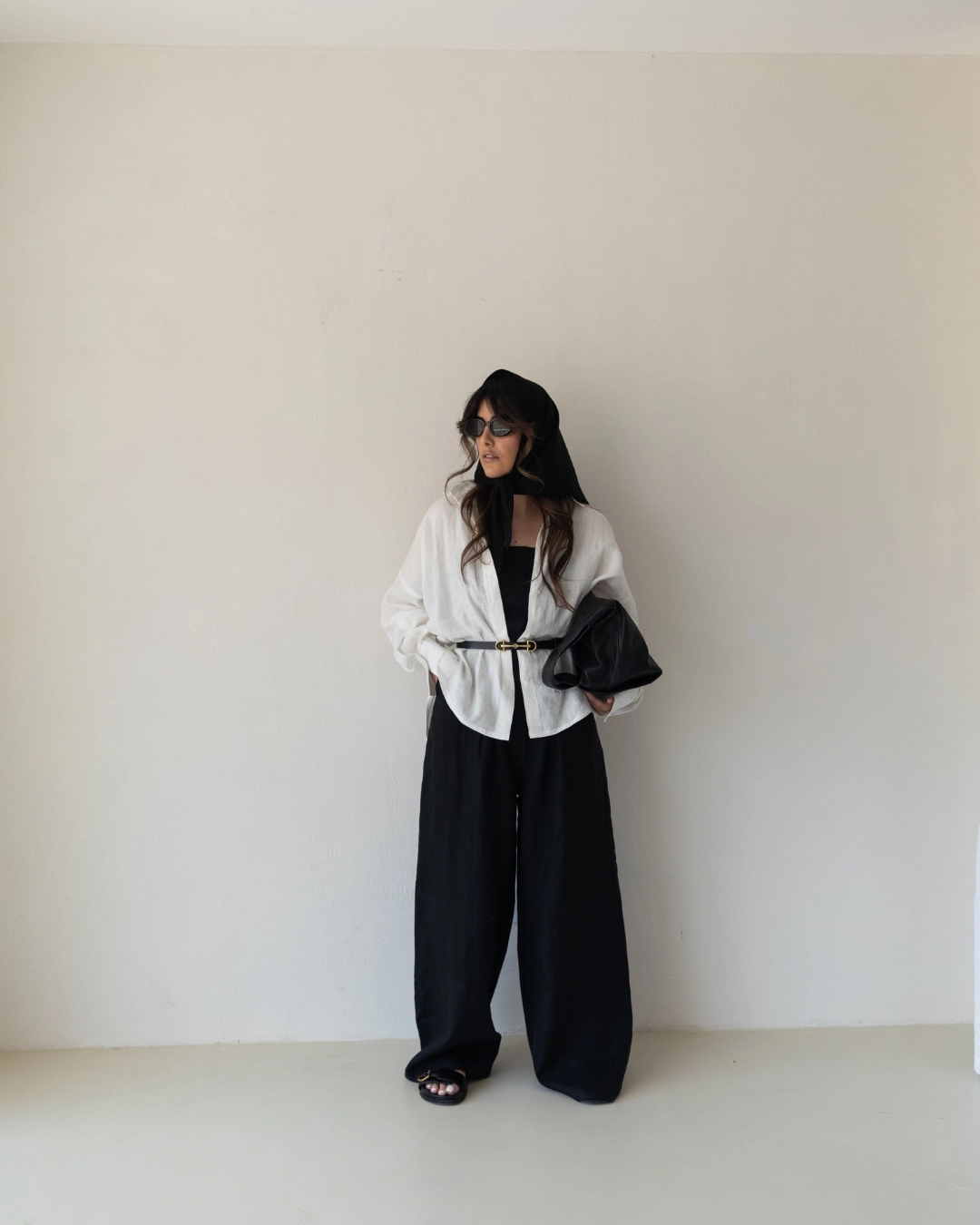 شوميز لينن بليتي VIP با دودکمه