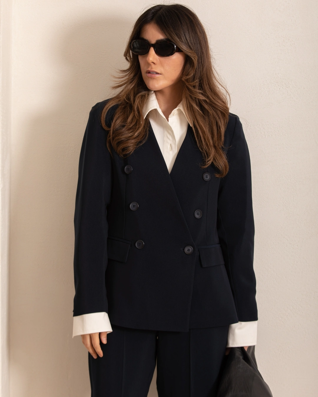 کت کرپ يقه 7 با شش دکمه